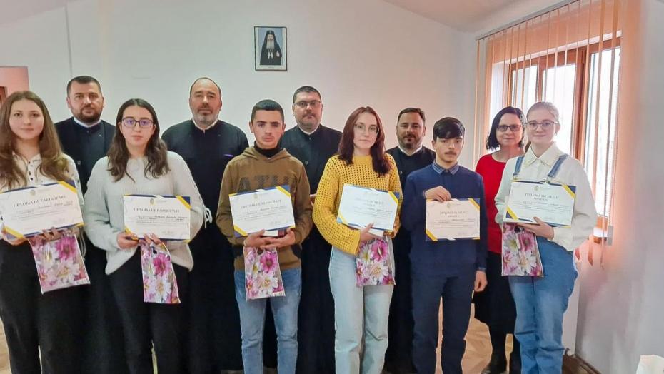 Tinerii din Protopopiatul Darabani au participat la Concursul de cunoaștere a Noului Testament
