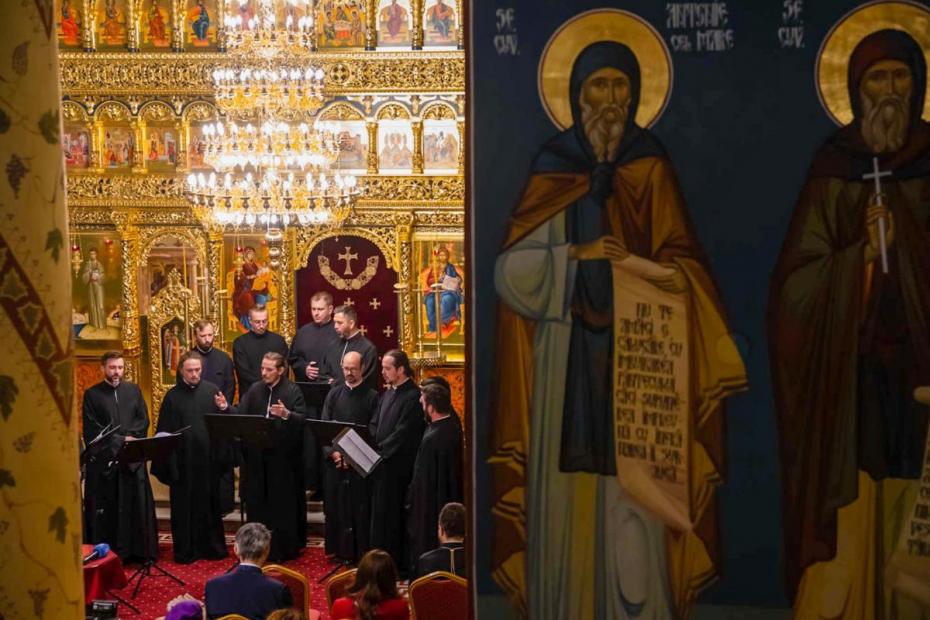 Grupul psaltic „Melos Paisian”, prezent la hramul chiliei „Sfinții Arhangheli Mihail și Gavriil” de la Schitul Lacu și la Festivalul de Muzică Veche din București Grupul psaltic „Melos Paisian”, prezent la hramul chiliei „Sfinții Arhangheli Mihail și Gavriil” de la Schitul Lacu și la Festivalul de Muzică Veche din București