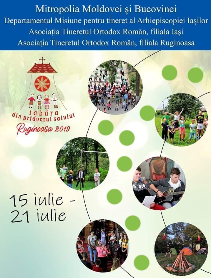 Tabara din pridvorul satului Ruginoasa 2019 Tabara din pridvorul satului Ruginoasa 2019