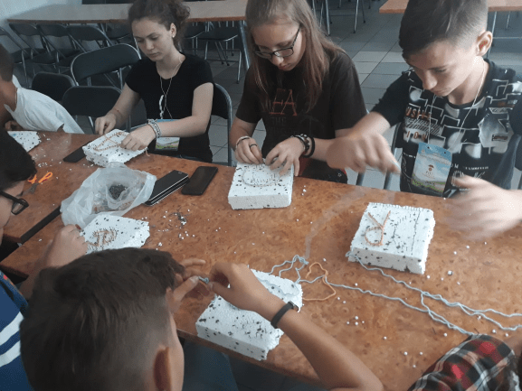 Tabara din pridvorul satului Ruginoasa 2019 Tabara din pridvorul satului Ruginoasa 2019